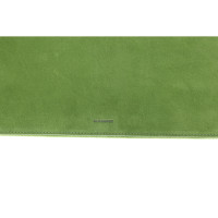 Jil Sander Umhängetasche aus Leder in Grün