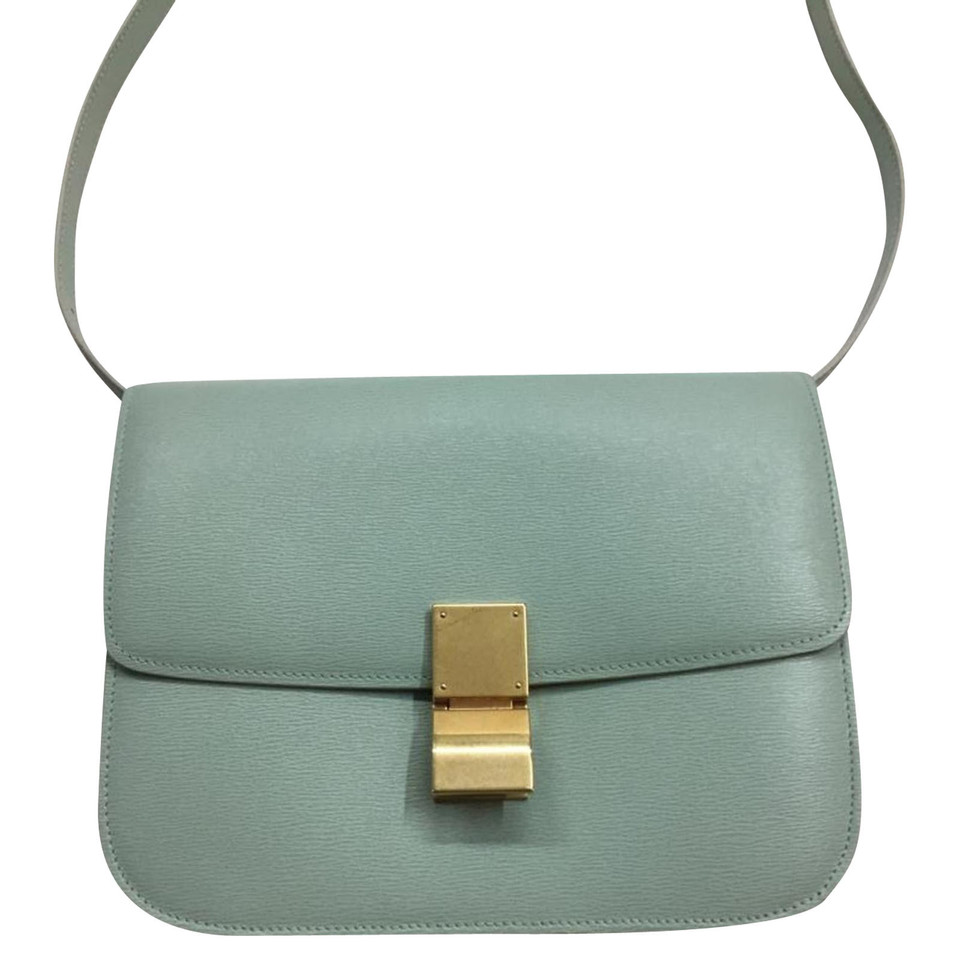 Céline Classic Bag Leather in Green