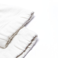 Ganni Hose aus Baumwolle in Weiß
