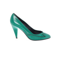 Casadei Pumps/Peeptoes Leather in Green