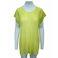 Pleats Please Top in Yellow