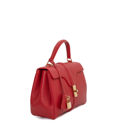 Céline 16 Bag aus Leder in Rot