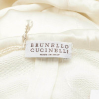 Brunello Cucinelli Capispalla in Cotone in Bianco