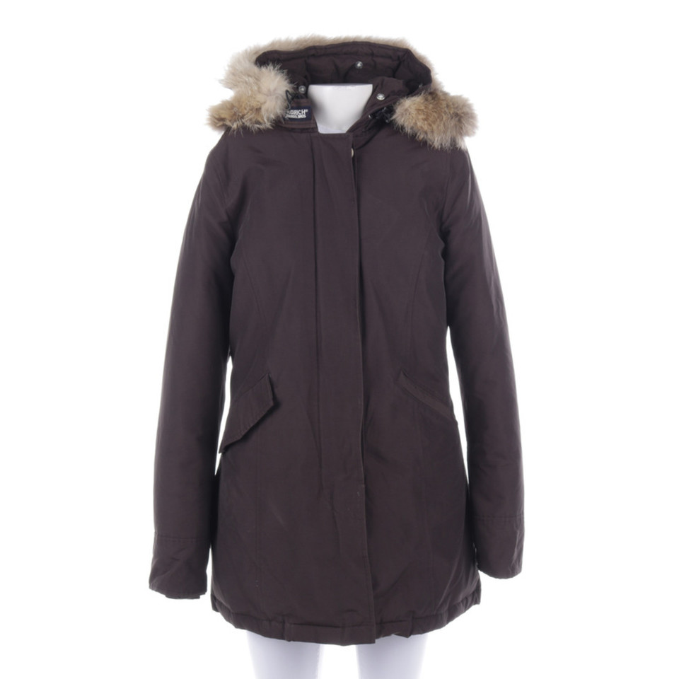 Woolrich Jas/Mantel Katoen in Bruin