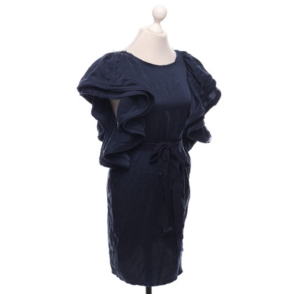 Lanvin For H&M Dress Silk in Blue