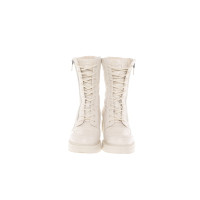 Christian Dior Boots Leather in Cream