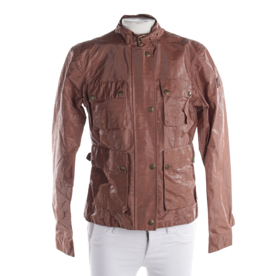 Belstaff Jacket/Coat Linen in Brown