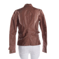 Belstaff Jacket/Coat Linen in Brown