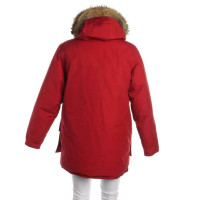 Woolrich Jas/Mantel Katoen in Rood