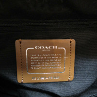 Coach Handtasche aus Canvas in Schwarz