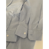Max Mara Suit Cotton in Blue