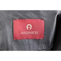 Aigner Giacca/Cappotto in Pelle