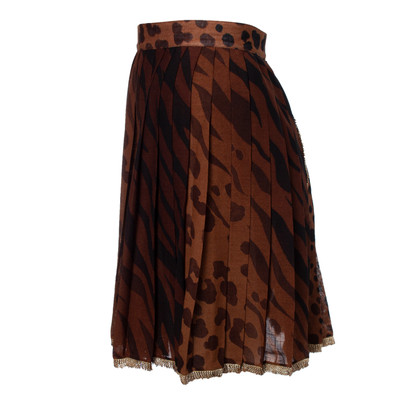 Gianni Versace Skirt in Brown