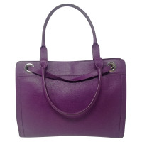 Aigner Tote bag Leather in Violet