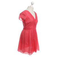 Armani Jeans Dress in Coral Red