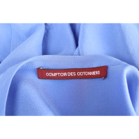 Comptoir Des Cotonniers Oberteil aus Seide in Blau
