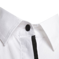 Hugo Boss Klassisches Hemd in Weiß/Schwarz