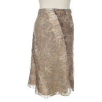 Windsor skirt with pattern & ruffles