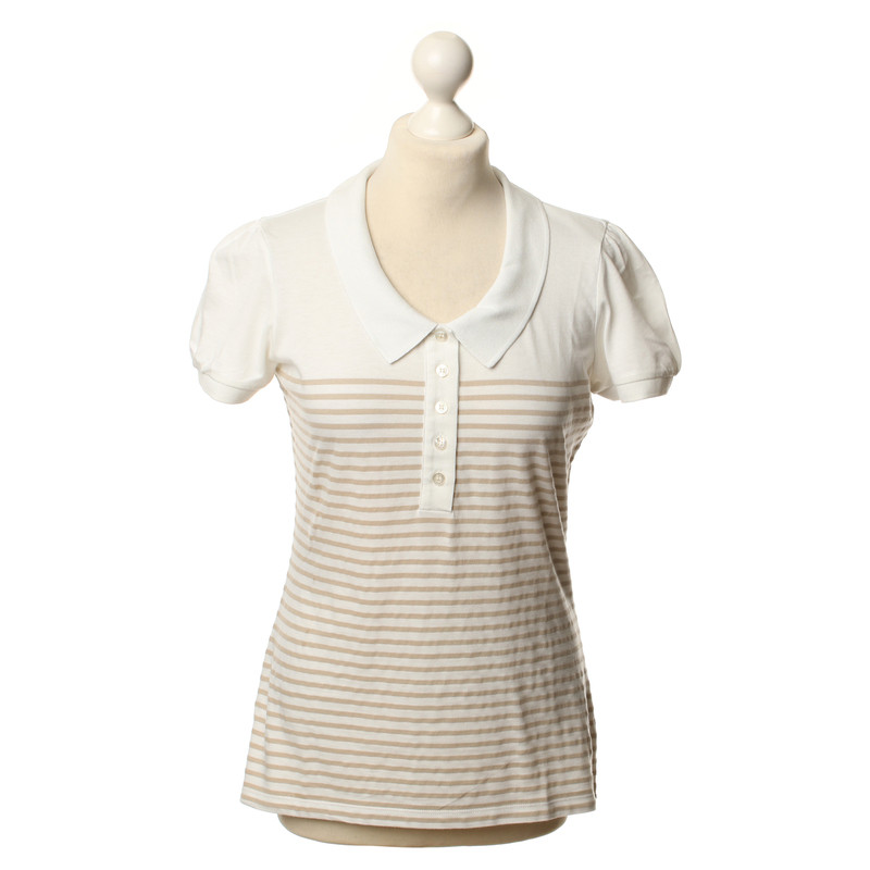 Hugo Boss Top in bianco/beige