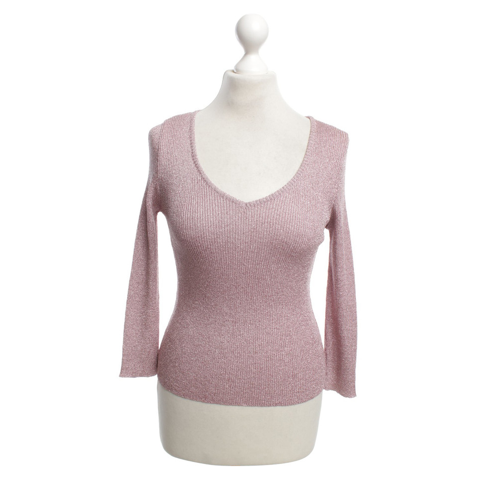 Moschino Cheap And Chic maglione maglia rosa