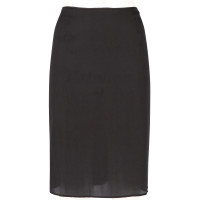 Miu Miu Silk skirt in black