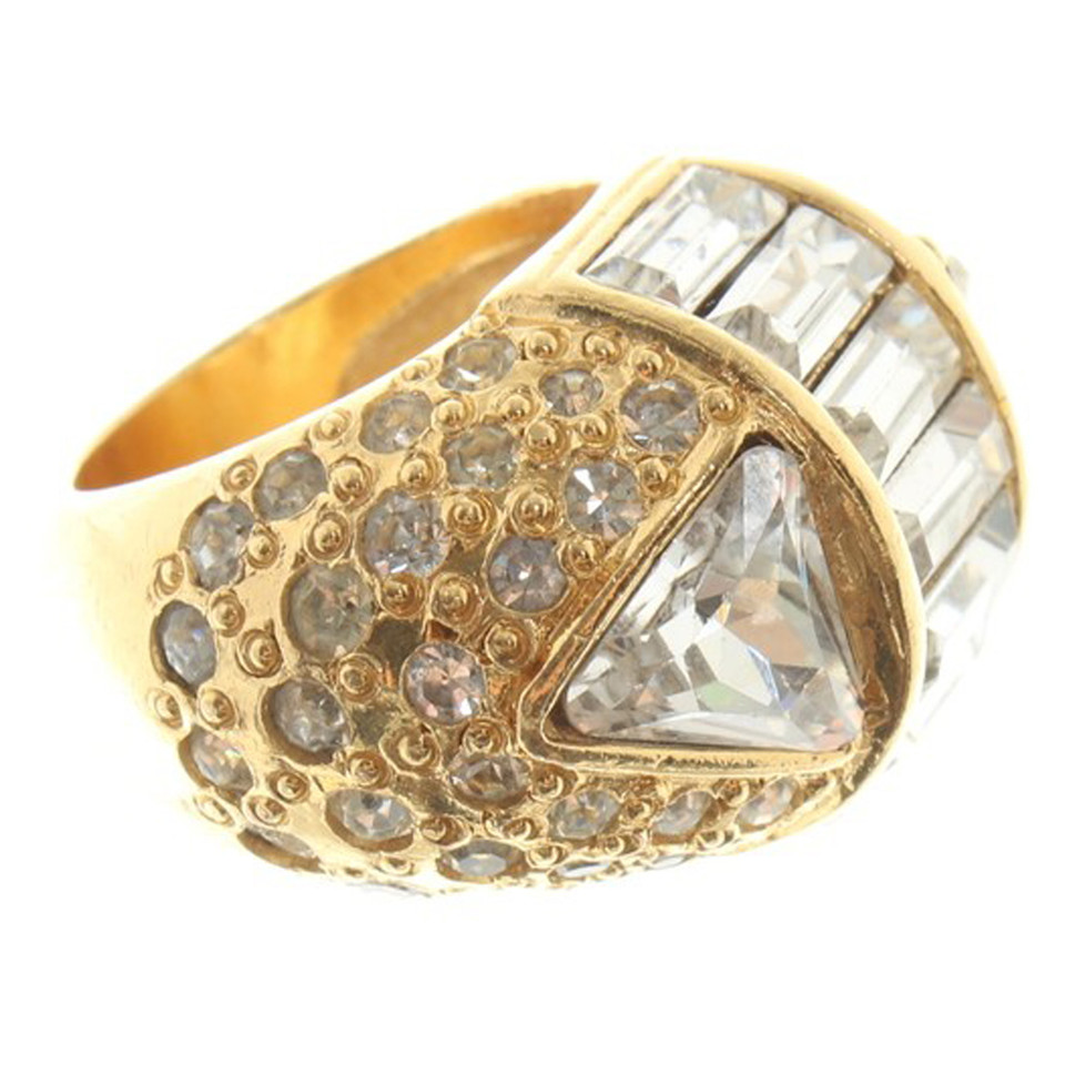 Gianni Versace Ring with gemstones