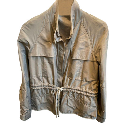 Brunello Cucinelli Jacket/Coat in Taupe