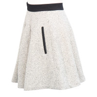 French Connection skirt in black and white