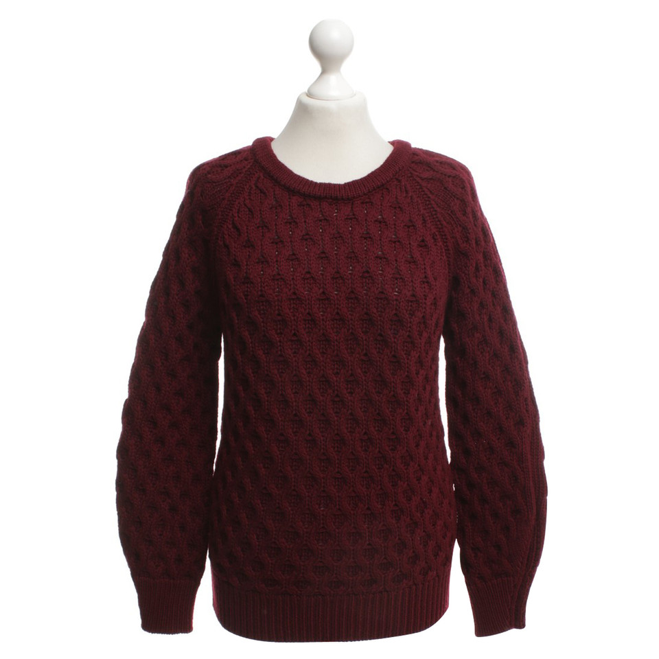 Isabel Marant Knit sweater in Bordeaux