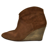 Maje Ankle boots Suede in Brown