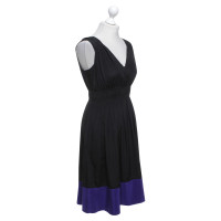 Dkny Dress in black / purple