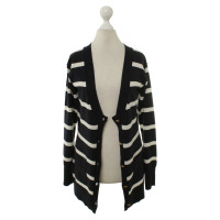 Ftc Cashmere Cardigan in blue/white