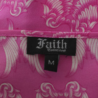 Faith Connexion blouse en soie avec motif