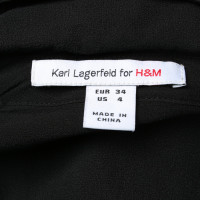 Karl Lagerfeld For H&M Oberteil in Schwarz