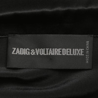 Zadig & Voltaire Zijden blouse in blazer blik