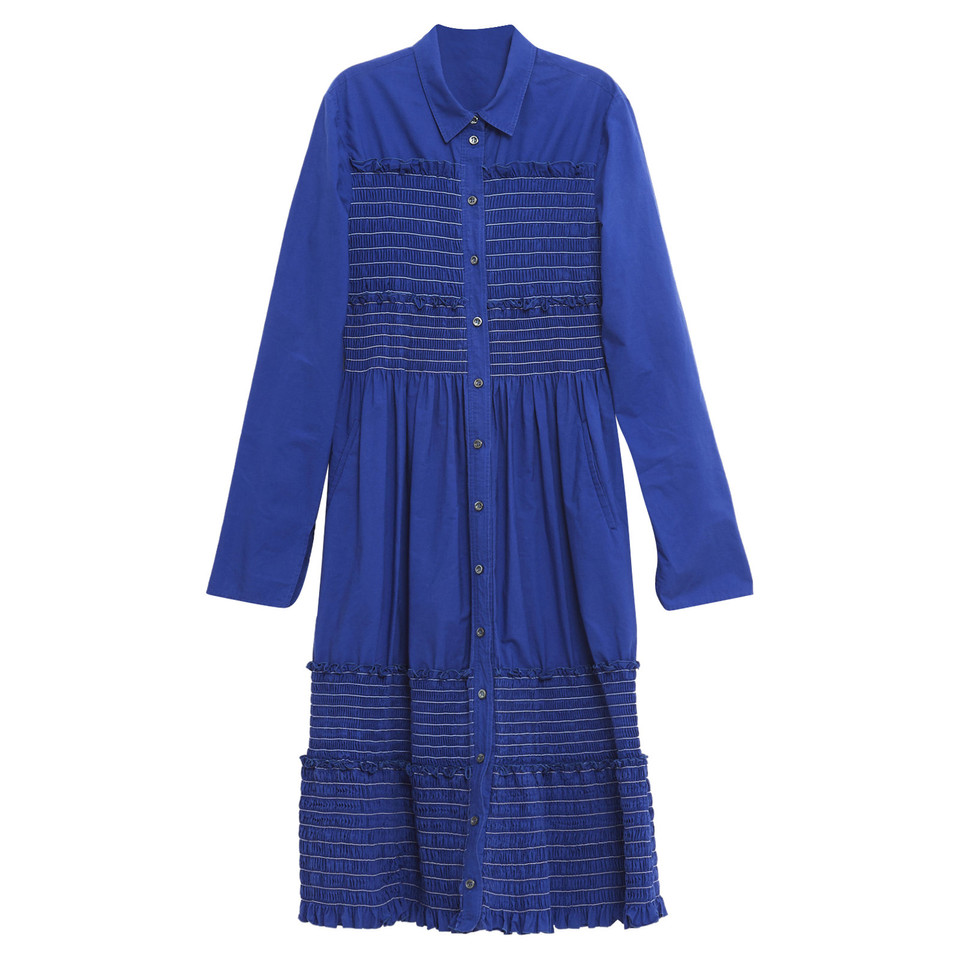 Altuzarra Robe en Coton en Bleu