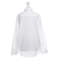 Yohji Yamamoto Katoenen blouse in het wit