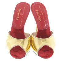 Charlotte Olympia sandali color oro