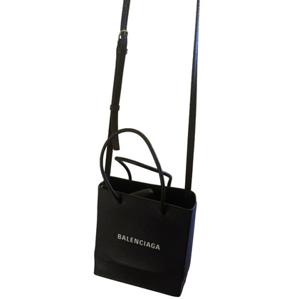 Balenciaga Shopping Bag XS aus Leder in Schwarz