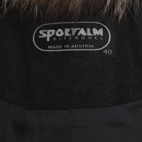 Andere merken Sportalm - Cape met bont kraag