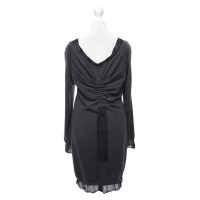 Moschino Kleid aus Wolle in Grau