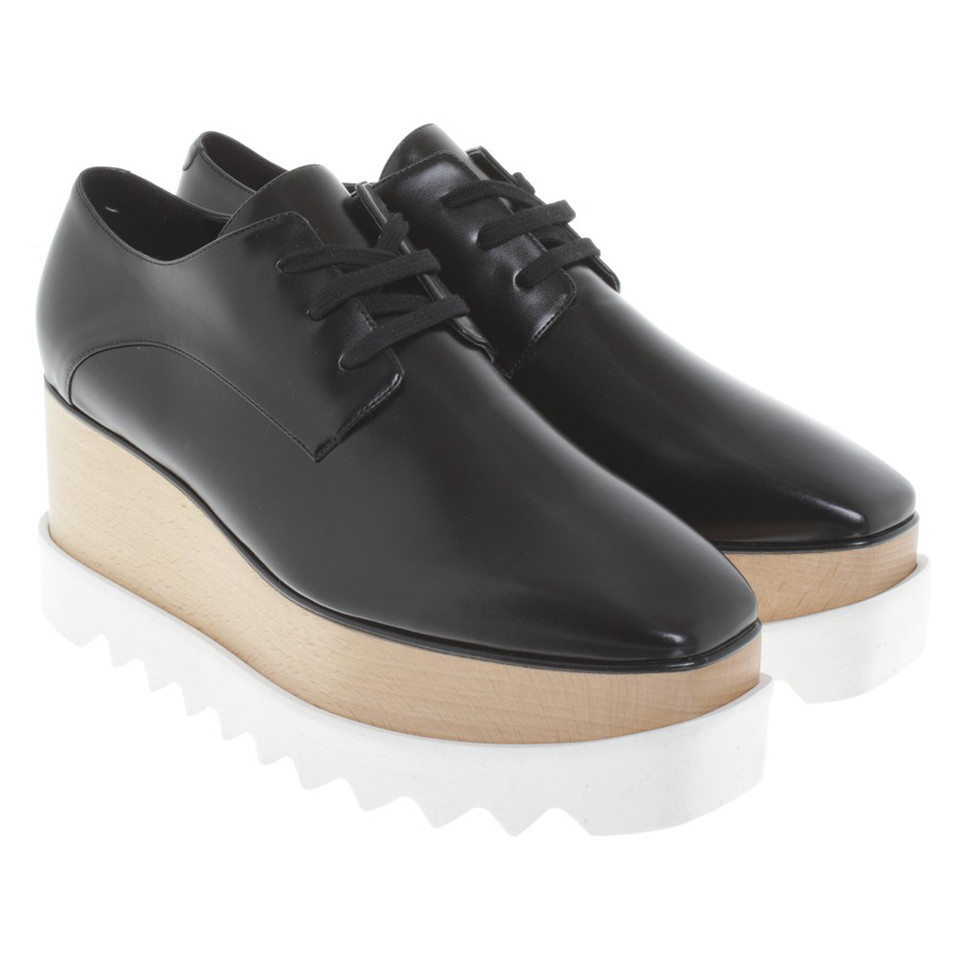 Stella McCartney Lace-up shoes in black