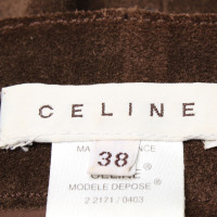 Céline Buckskin skirt in Brown
