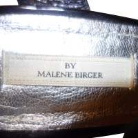 By Malene Birger Platform sandals with appliqués