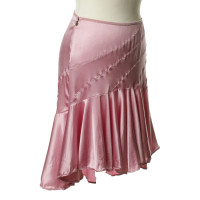 Just Cavalli Silk skirt in pink