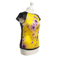 Karen Millen Silk top with floral pattern
