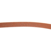 Jil Sander Belt Patent leather in Beige