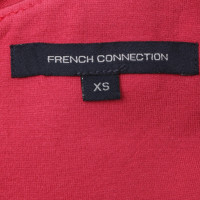 French Connection Top in raspberry red