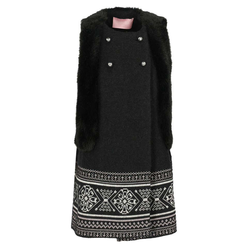 Giamba Paris Jacket/Coat Wool in Black