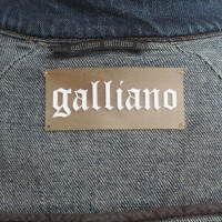 John Galliano Denim jasje blauw
